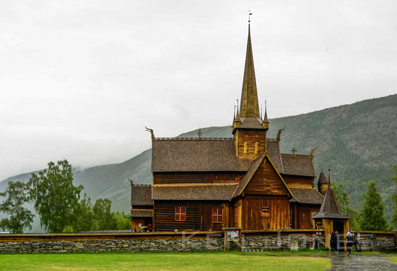 Lom Stave Church, Sogenfjord, Norway.