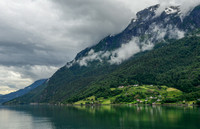 Hillside community, Sogenfjord, Norway.