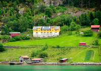 Well kept compound, Sognefjord, Norway.
