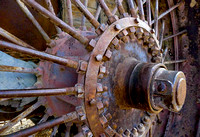 Steam borax wagon engine wheel - 2016